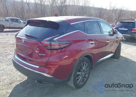 2021 Nissan Murano Sv Fwd из США, поврежденный, VIN 5N1AZ2BJXMC142643